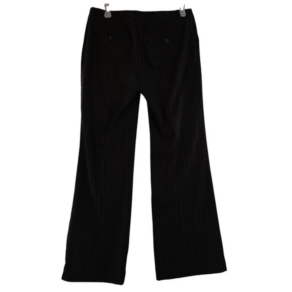 Calvin Klein Riley Women's Black Pin Stripe Slacks Size 6 - Picture 1 of 6